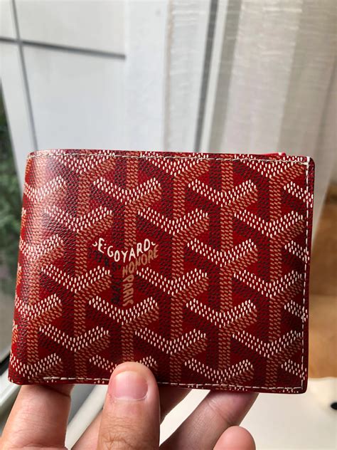 men goyard wallet|goyard men's wallet price.